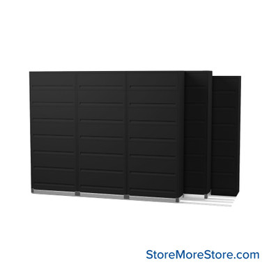 Flipper Door Cabinets on Tracks 156''W x 56''D x 89.75''H - FF7433 SMS-01-V37-FF7433