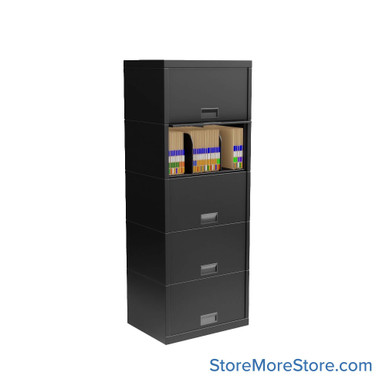 Flipper Door Cabinet 24''W x 18''D x 64''H - SN14LG5-NL SMS-01-V25-SN14LG5-NL
