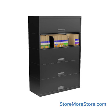Flipper Door Cabinet 42''W x 18''D x 64''H - SN12LG5-NL SMS-01-V25-SN12LG5-NL