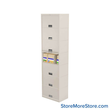 Flipper Door Cabinet 24''W x 15''D x 88''H - SN14LT7 SMS-01-V25-SN14LT7