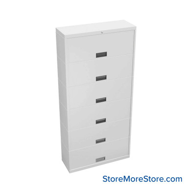 Flipper Door Cabinet 42''W x 15''D x 88''H - SN12BN6 SMS-01-V25-SN12BN6