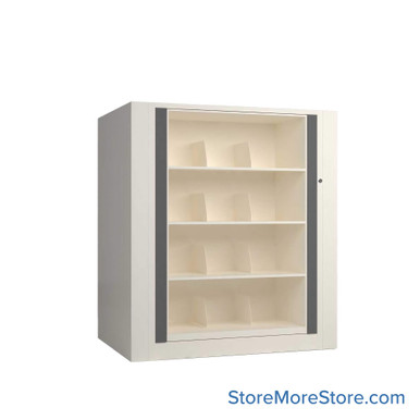 Rotary File Cabinet 37''W x 25''D x 51''H - XLT-S4 SMS-01-V25-XLT-S4