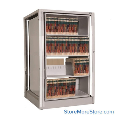 Rotary File Cabinet 39''W x 31''D x 51''H - XLG-A4 SMS-01-V25-XLG-A4