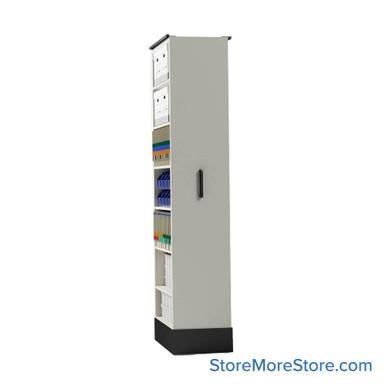 Retractable Shelving Systems 17''W x 37''D x 82''H - S3-1530-SS1-82 SMS-08-V02-S3-1530-SS182