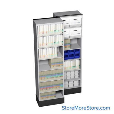 Photo inspiration: Gallery Detail: Retractable Shelving Systems 27 W X 37 D X 82