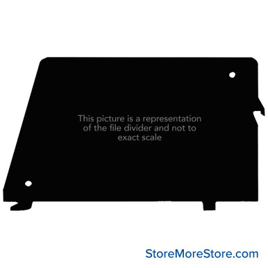 Type "S" Steel Shelf Dividers 0''W x 11''D- KIT-SPACESAVER_FD-1106 SMS-08-V72-FD-1106-50