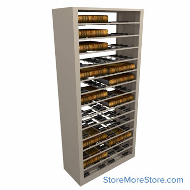 Deed Book Roller Shelving 42''W x 18''D x 88''H - SMSNER421888-14 SMS-08-V25-RS42188814