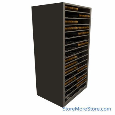 Deed Book Roller Shelving 42''W x 30''D x 76''H - SMSNER423076 SMS-08-V25-RS423076