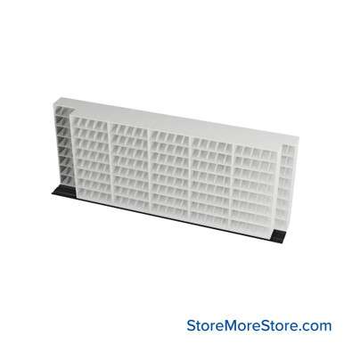 Mobile File Storage 224''W x 34''D x 89''H - B665LG-4P8 SMS-08-V25-B665LG8