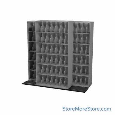 Mobile File Storage 100''W x 40''D x 89''H - B821XR-4P6 SMS-08-V25-B821XR6