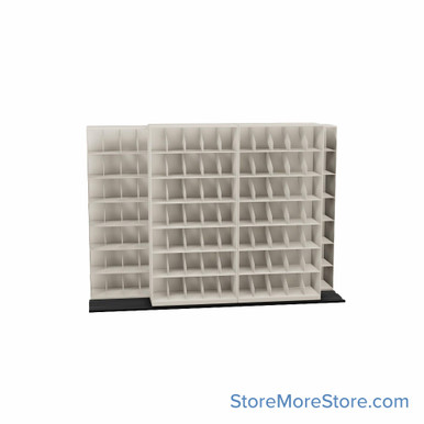 Mobile File Storage 112''W x 34''D x 79''H - B632LG-4P7 SMS-08-V25-B632LG7