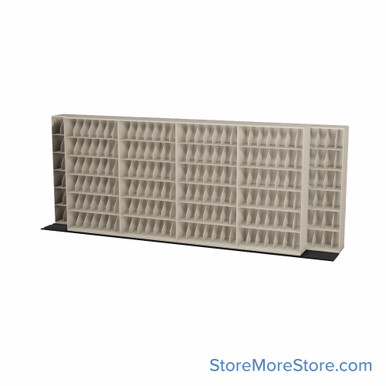 Mobile File Storage 244''W x 40''D x 89''H - B854XR-4P6 SMS-08-V25-B854XR6