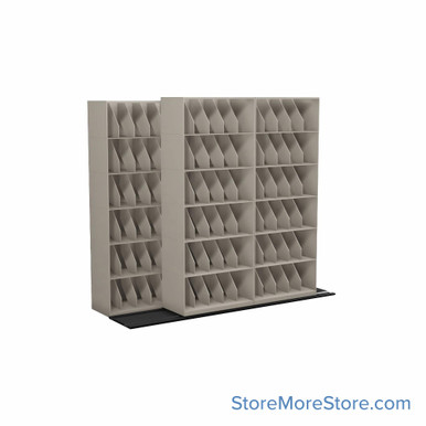 Mobile File Storage 112''W x 40''D x 89''H - B632XR-4P6 SMS-08-V25-B632XR6