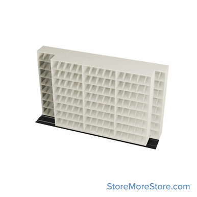 Mobile File Storage 148''W x 34''D x 89''H - B643LG-4P8 SMS-08-V25-B643LG8