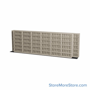 Mobile File Storage 302''W x 40''D x 89''H - B276XR-4P6 SMS-08-V25-B276XR6