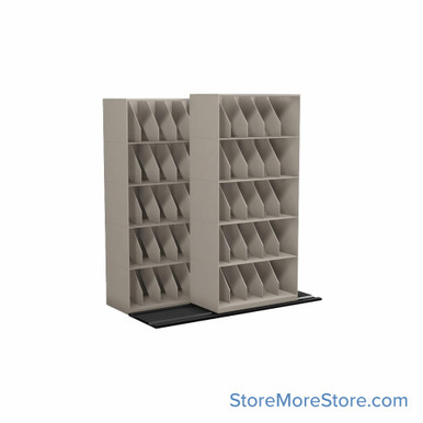Mobile File Storage 76''W x 40''D x 79''H - B621XR-4P5 SMS-08-V25-B621XR5