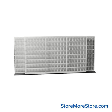 Mobile File Storage 196''W x 28''D x 89''H - B843LT-4P8 SMS-08-V25-B843LT8