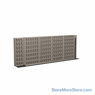 Mobile File Storage 214''W x 34''D x 79''H - B254LG-4P7 SMS-08-V25-B254LG7
