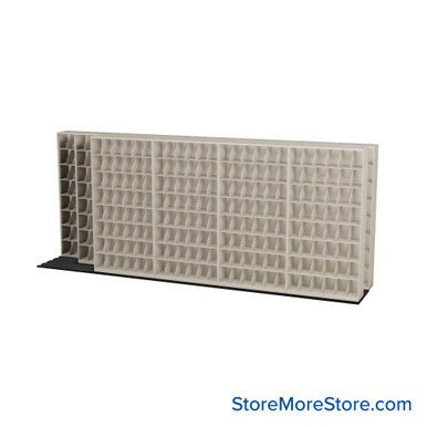 Mobile File Rack 214''W x 43''D x 90''H - T254LT8 SMS-08-V25-T254LT8