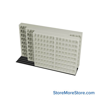 Mobile File Rack 148''W x 43''D x 90''H - T832LT8 SMS-08-V25-T832LT8