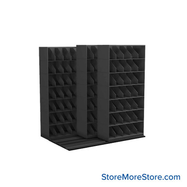 Mobile File Rack 76''W x 52''D x 80''H - T621LG7 SMS-08-V25-T621LG7