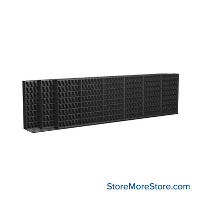 Mobile File Rack 344''W x 43''D x 90''H - T876LT8 SMS-08-V25-T876LT8