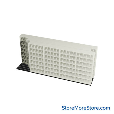 Mobile File Rack 184''W x 43''D x 80''H - T654LT7 SMS-08-V25-T654LT7