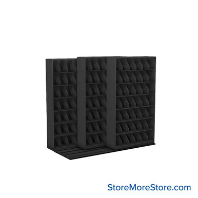 Mobile File Rack 88''W x 52''D x 80''H - T221LG7 SMS-08-V25-T221LG7