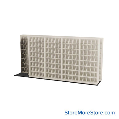 Mobile File Rack 184''W x 43''D x 90''H - T654LT8 SMS-08-V25-T654LT8