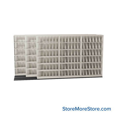 Mobile File Rack 196''W x 61''D x 100''H - T843XR6 SMS-08-V25-T843XR6