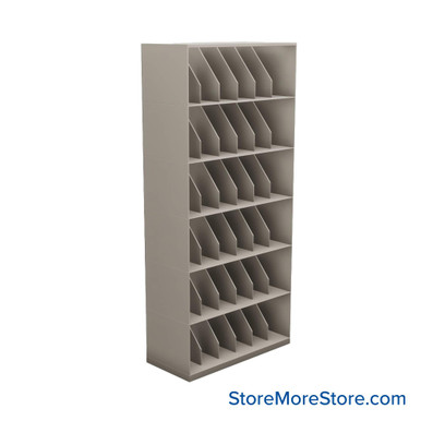 Stackable Metal Shelves 42''W x 19''D x 63''H - SO42XR6 SMS-08-V25-SO42XR6