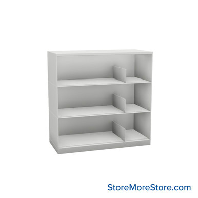 Stackable Metal Shelves 36''W x 16''D x 33''H - Kit-Datum-SP36LG3 SMS-08-V25-SP36LG3