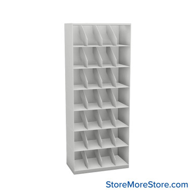 Stackable Metal Shelves 30''W x 16''D x 73''H - SO30LG7 SMS-08-V25-SO30LG7