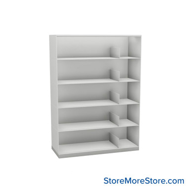 Stackable Metal Shelves 42''W x 16''D x 53''H - Kit-Datum-SP42LG5 SMS-08-V25-SP42LG5