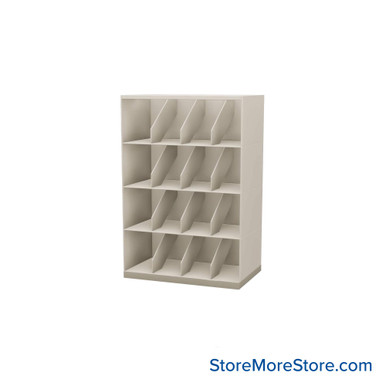 Stackable Metal Shelves 30''W x 16''D x 43''H - Kit-Datum-SO30LG4 SMS-08-V25-SO30LG4