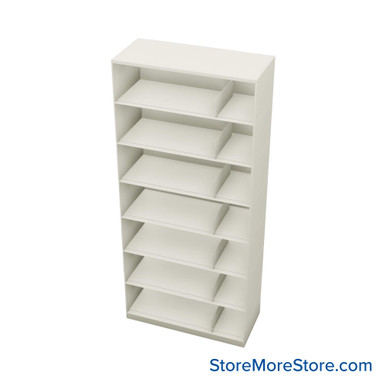 Stackable Metal Shelves 36''W x 16''D x 73''H - SP36LG7 SMS-08-V25-SP36LG7