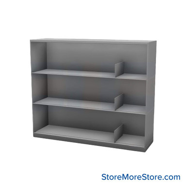 Binder Storage Shelves 48''W x 13''D x 41''H - Kit-Datum-SP48LT-BN3 SMS-08-V25-SP48LT-BN3