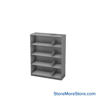 Binder Storage Shelves 36''W x 13''D x 54''H - Kit-Datum-SP36LT-BN4 SMS-08-V25-SP36LT-BN4