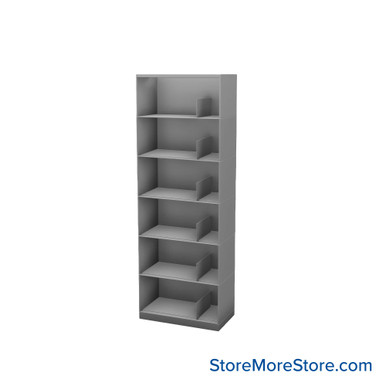 Binder Storage Shelves 24''W x 13''D x 80''H - Kit-Datum-SP24LT-BN6 SMS-08-V25-SP24LT-BN6