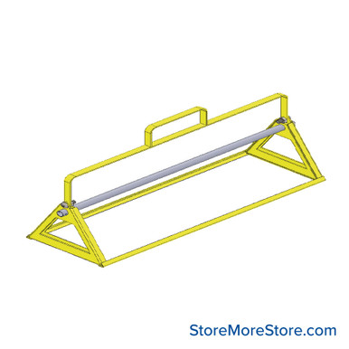 Portable Wire Spool Rack 25''W x 8''D x 8''H - PSR2408 SMS-08-V62-PSR2408