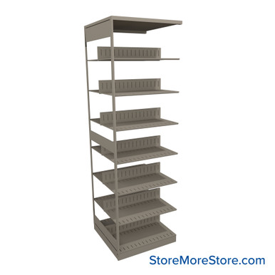 Letter-Size File Shelving 24''W x 24''D x 76''H - 762424-A7 SMS-08-V25-762424-A7
