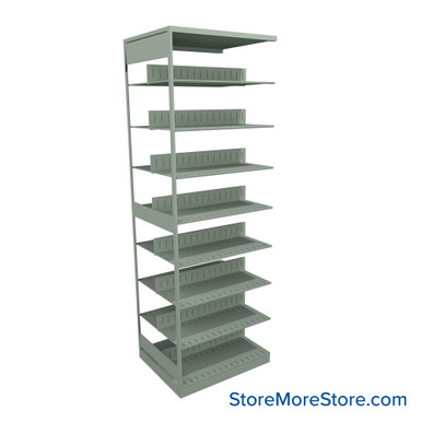 Letter-Size File Shelving 30''W x 24''D x 88''H - 882430-A8 SMS-08-V25-882430-A8
