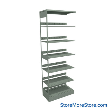 Letter-Size File Shelving 24''W x 12''D x 64''H - 641224-A6M SMS-08-V25-641224-A6M