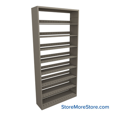 Letter-Size File Shelving 42''W x 12''D x 88''H - 881242-S8 SMS-08-V25-881242-S8