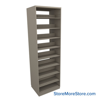 Letter-Size File Shelving 30''W x 24''D x 97''H - 972430-S9 SMS-08-V25-972430-S9
