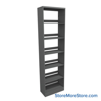 Binder Shelving 24''W x 12''D x 88''H - 881224-S6 SMS-08-V25-881224-S6