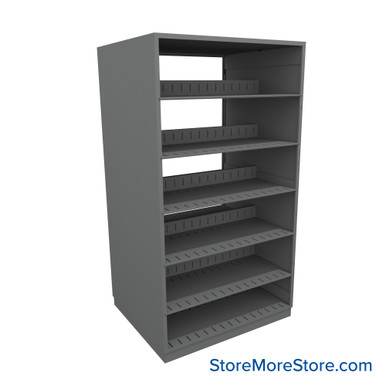 Legal File Shelving 36''W x 30''D x 64''H - 643036-S6M SMS-08-V25-643036-S6M