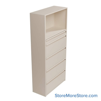 Shelving Units with Drawers 36''W x 15''D x 76''H - 761536-5dwr SMS-08-V25-761536-5dwr