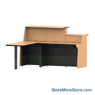 Lobby Security Desk 74''W x 46''D x 36''H - SCA7230R SMS-03-V133-SCA7230R