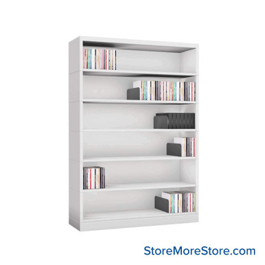 Media Shelving 30''W x 10''D x 44''H - VS30-6 SMS-08-V25-VS30-6